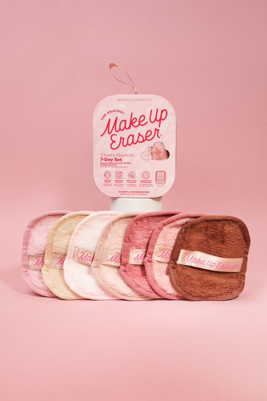 Sweet Cheeks Make-Up Erasers - 7-Day Set