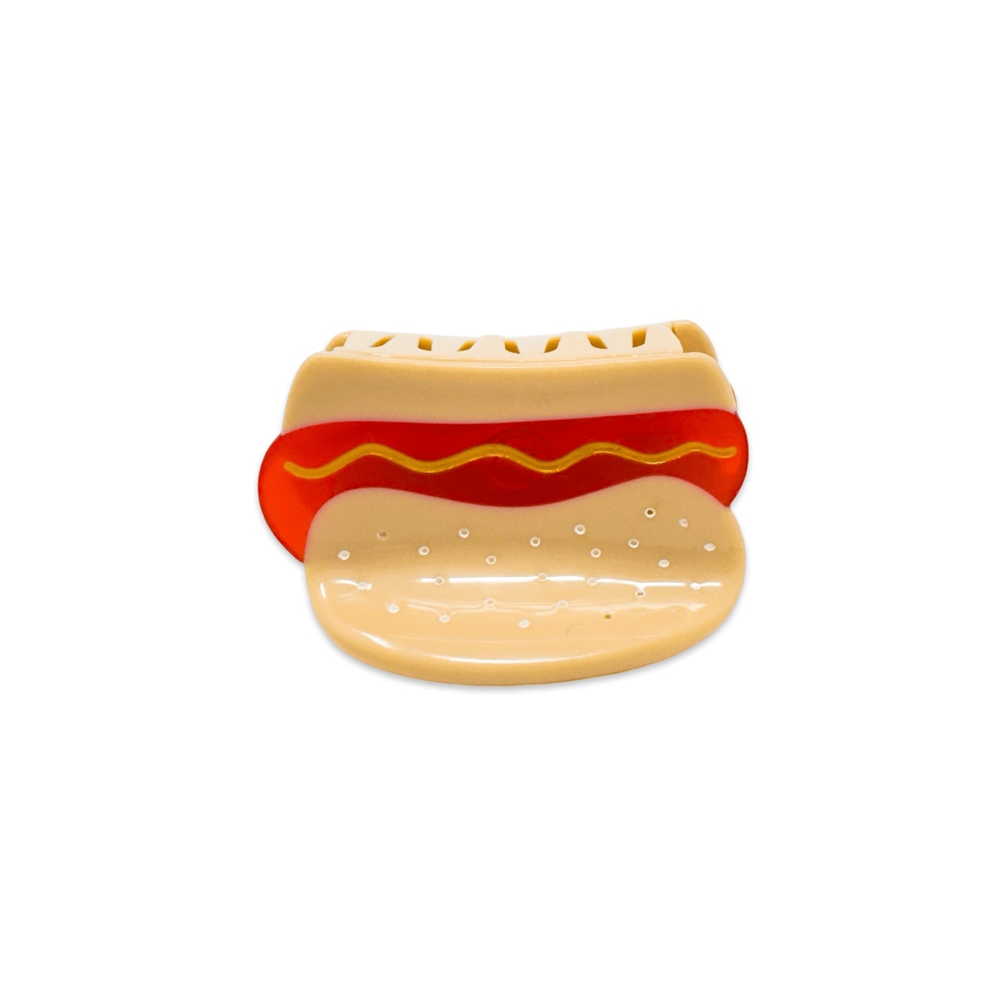 Mini Hot Dog Claw Clip