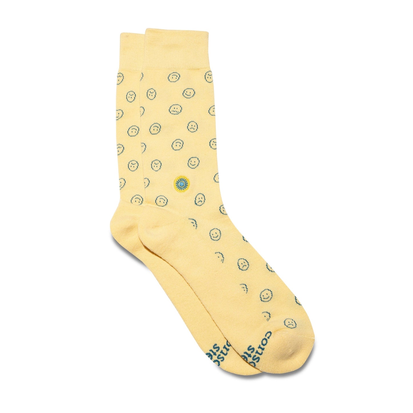 Socks That Support Mental Health - Happy/Sad Faces