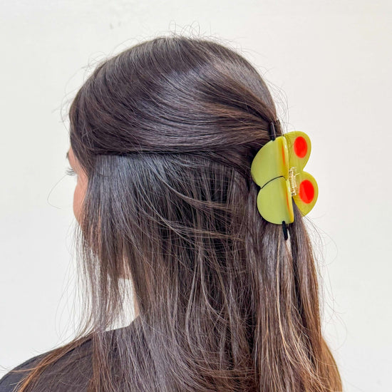 Skewered Olives Hair Claw Clip