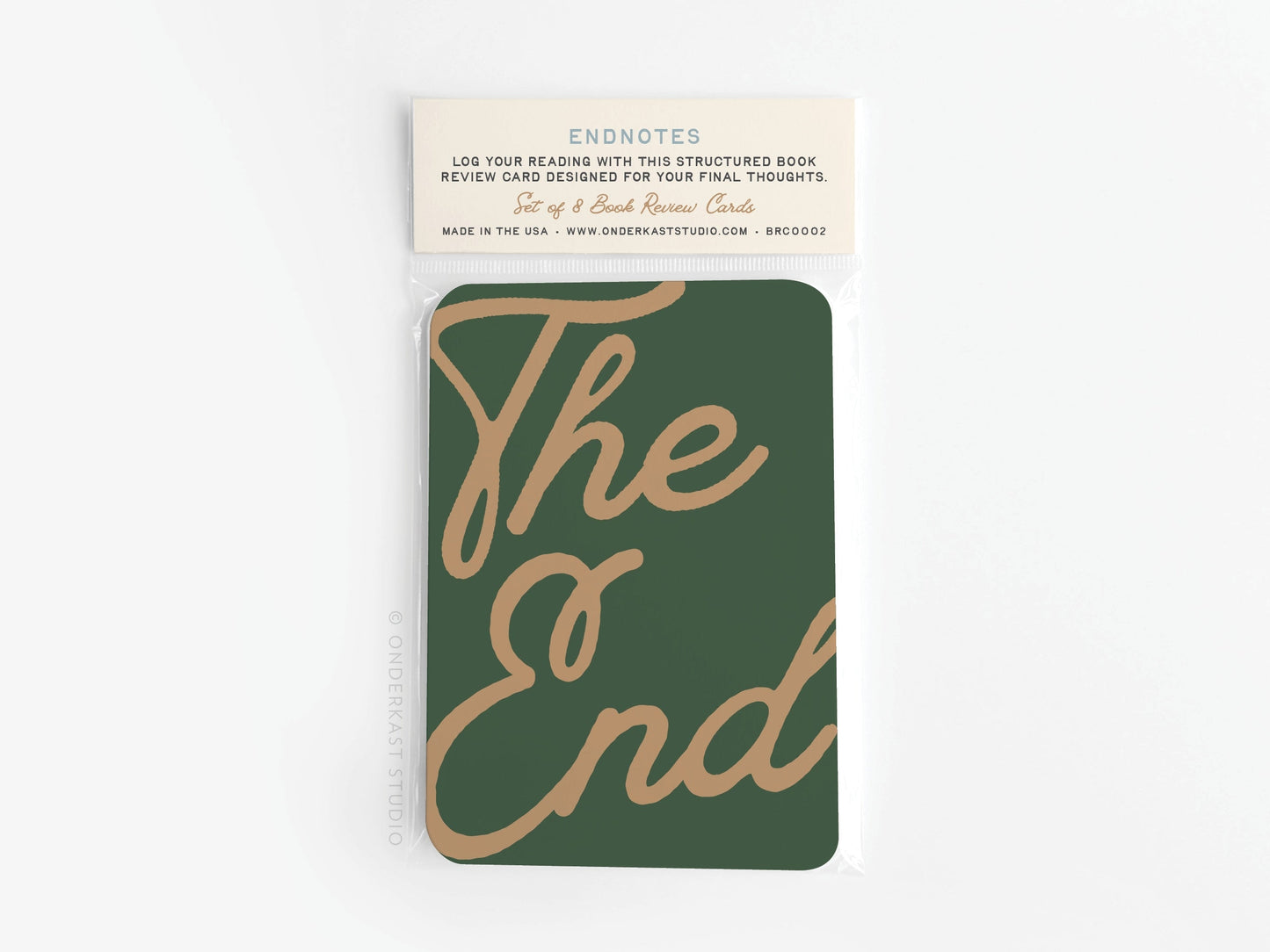 Endnotes Book Review Cards - Set of 8