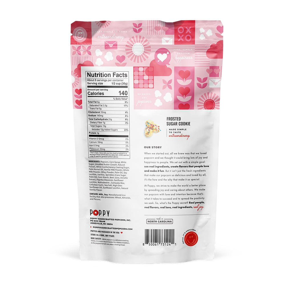 Large Poppy Popcorn Bags - Various