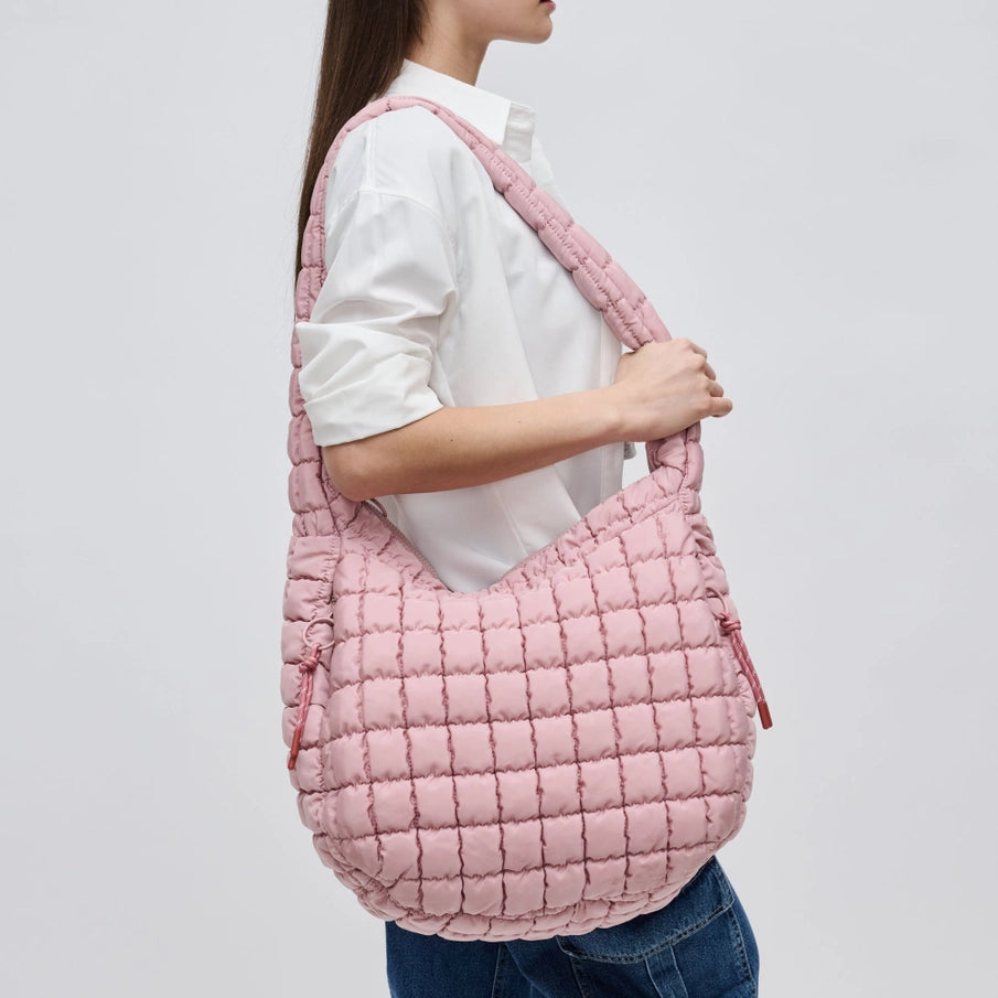Revive Quilted Puffer Hobo Bag - Multiple Colors