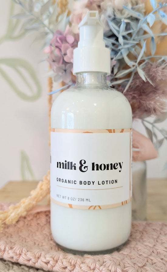 Milk & Honey Hand & Body Lotion, Organic