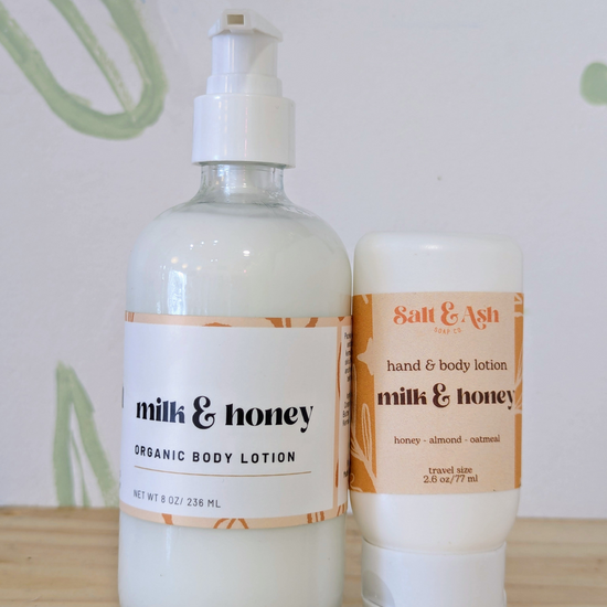 Milk & Honey Hand & Body Lotion, Organic