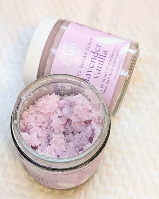 Lavender Vanilla Sugar Scrub