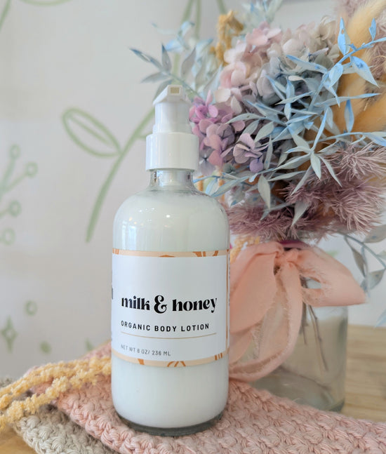 Milk & Honey Hand & Body Lotion, Organic