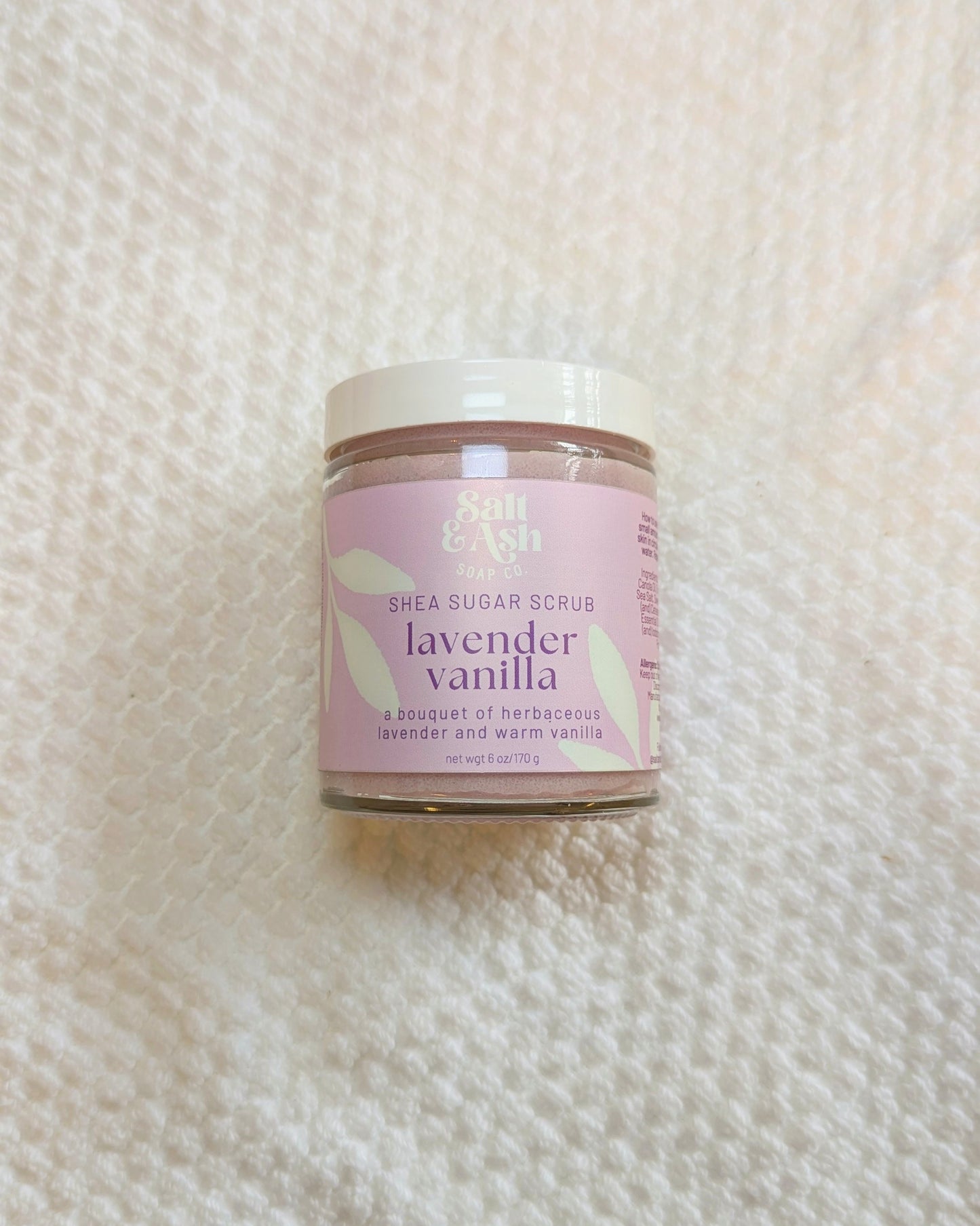 Lavender Vanilla Sugar Scrub