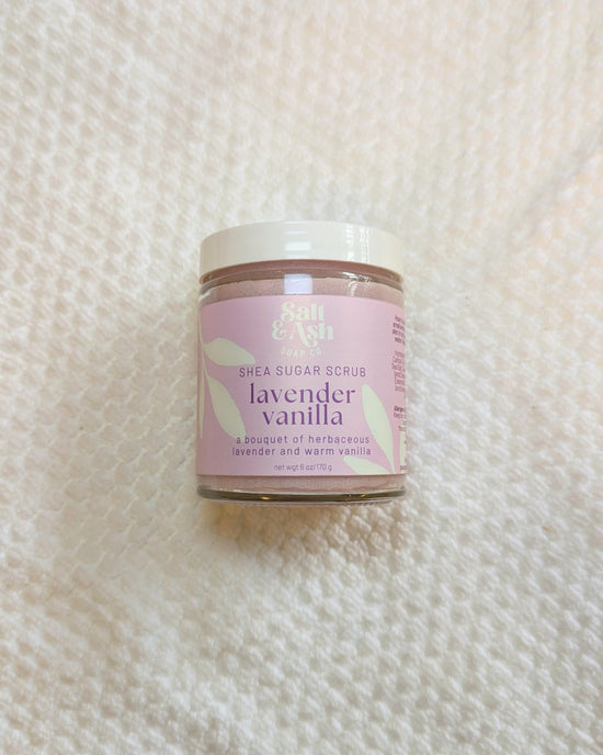 Lavender Vanilla Sugar Scrub