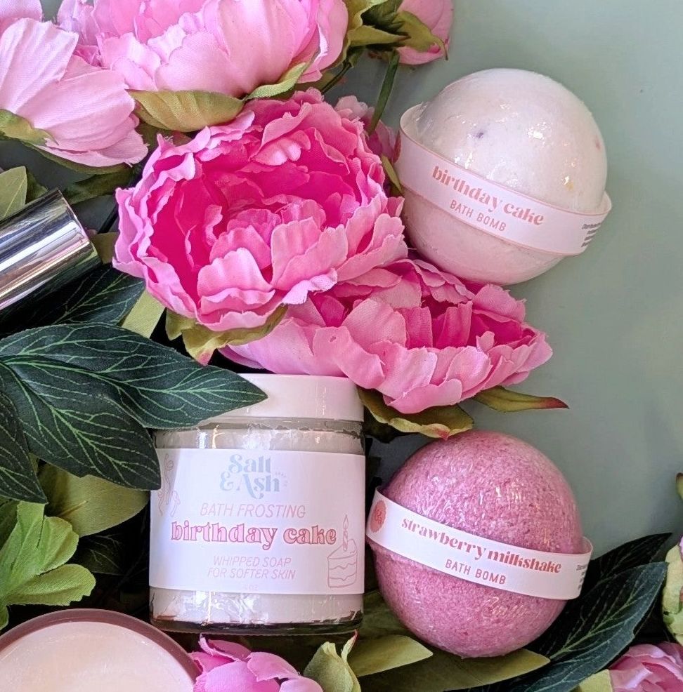 Birthday Cake Bath Frosting