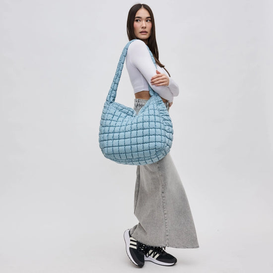 Revive Quilted Puffer Hobo Bag - Multiple Colors