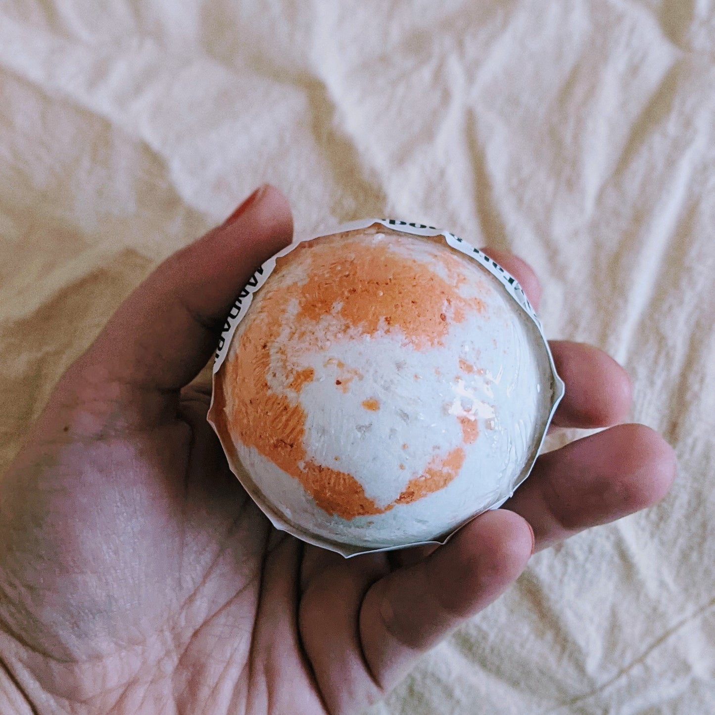 Orange Valencia & Coconut Bath Bomb
