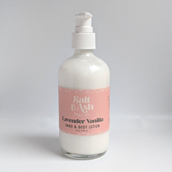 Load image into Gallery viewer, Lavender Vanilla Hand &amp;amp; Body Lotion, Organic

