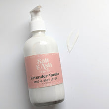Load image into Gallery viewer, Lavender Vanilla Hand &amp; Body Lotion, Organic