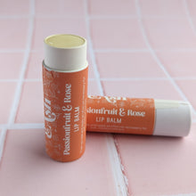 Load image into Gallery viewer, Passionfruit &amp; Rose Lip Balm