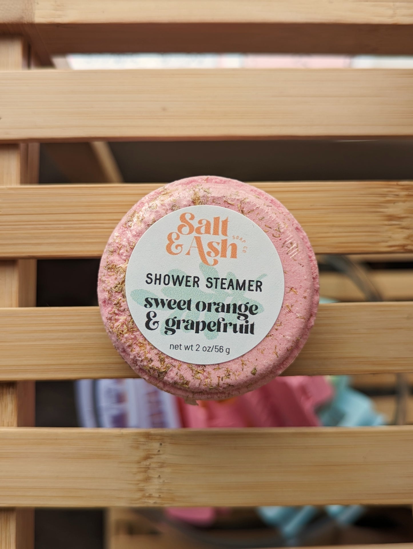 Load image into Gallery viewer, Sweet Orange &amp;amp; Grapefruit- Creative Blend Shower Steamer

